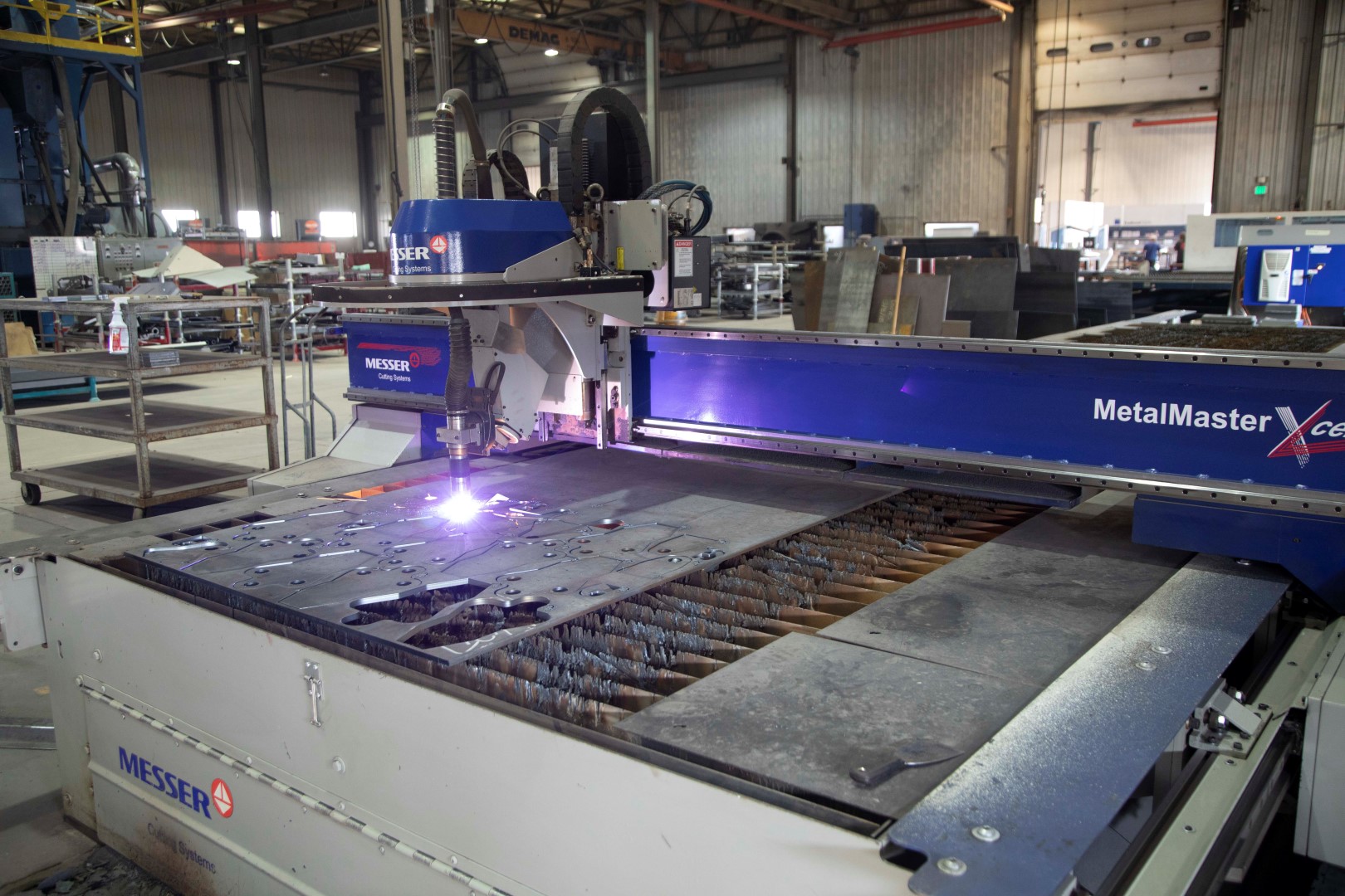 2016 Messer Metalmaster XCEL 6030 5-Axis Plasma Cutting